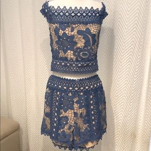 Boutique Bridgerton short set small